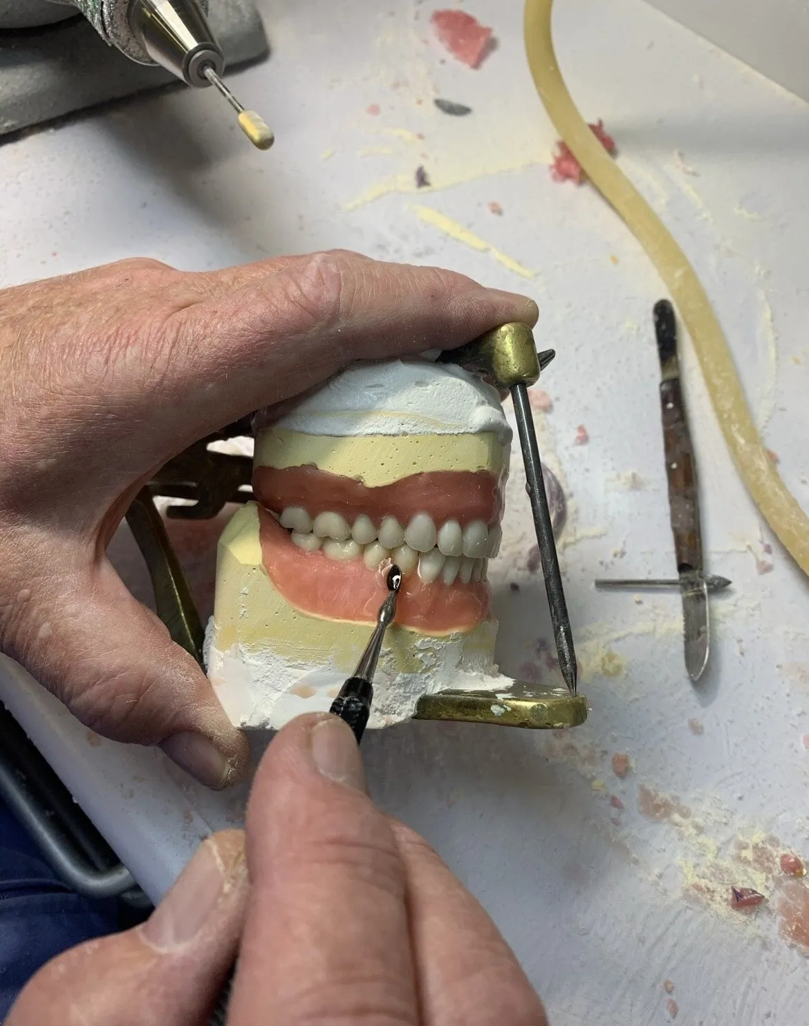 Dental Lab Wax Ball Occlusion Rim Melting Aid - Parallel Melting Tool By Smile